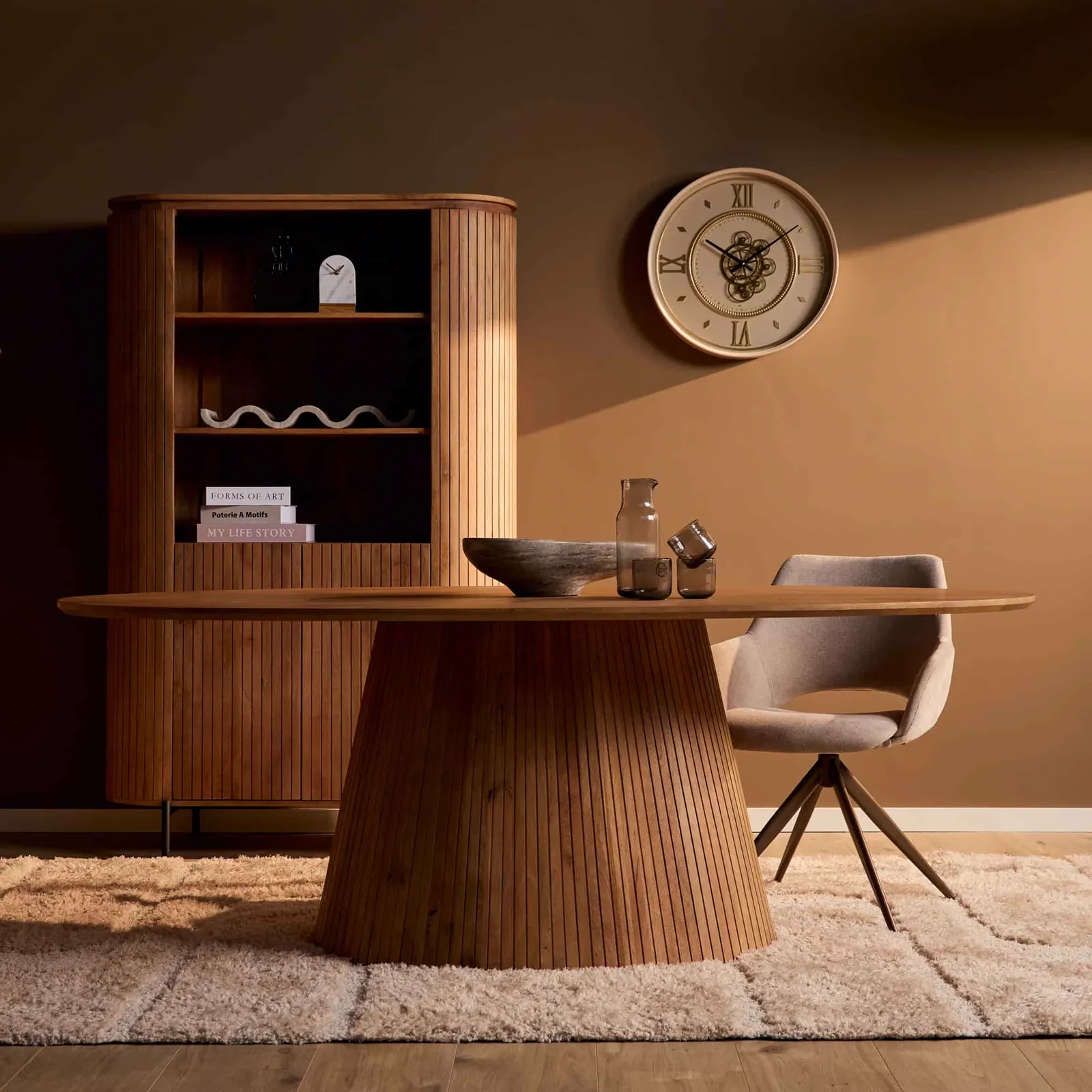 Solana Dining Table | 210 cm | Natural | Oval - Starfurn
