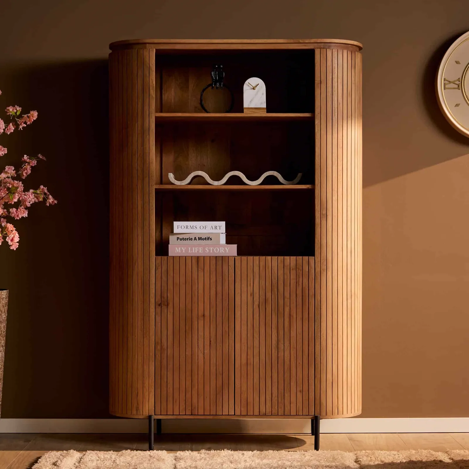 Solana Wall Cabinet | 115 cm | Natural - Starfurn