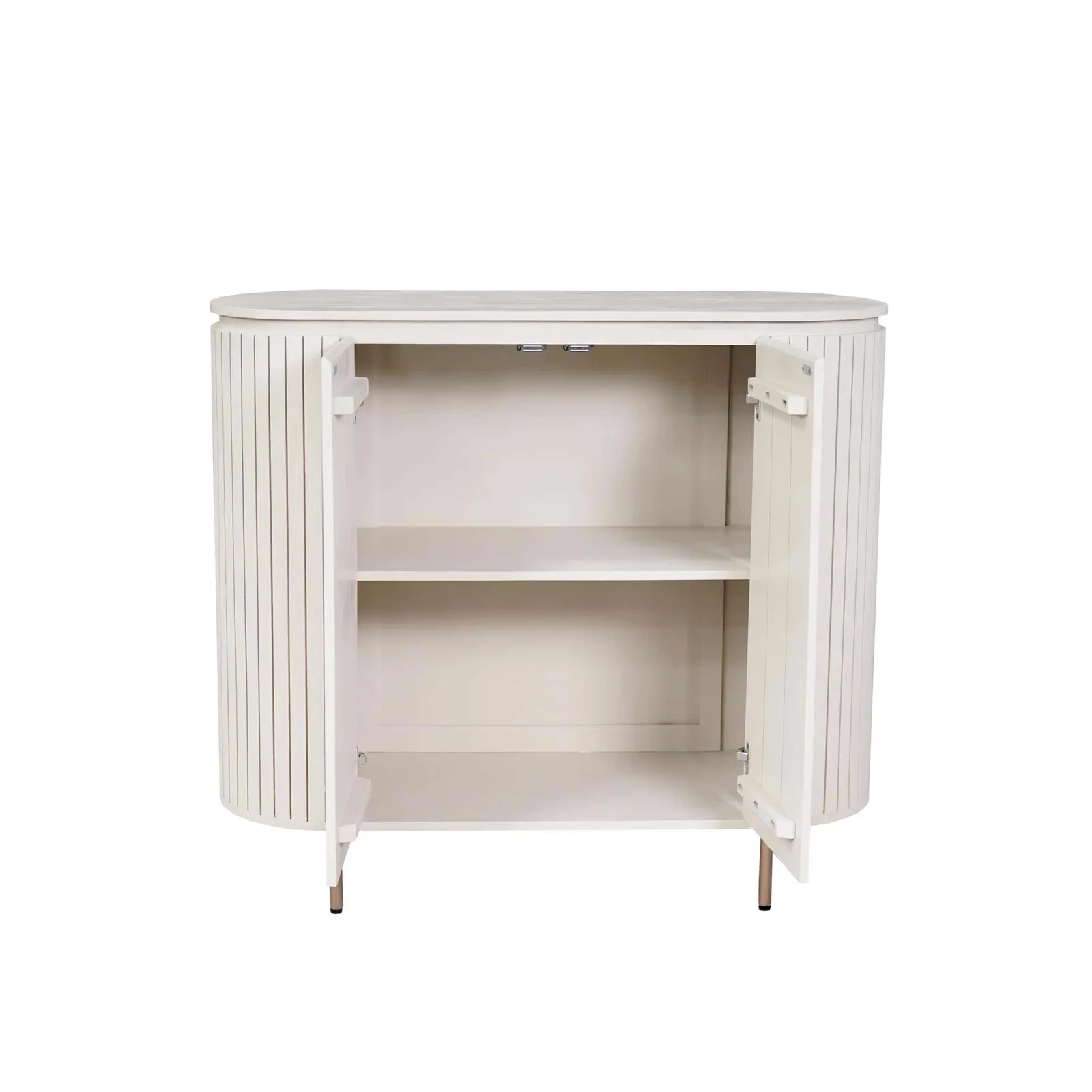 Coffee table Solana Sand Mango Wood 50 cm - Starfurn