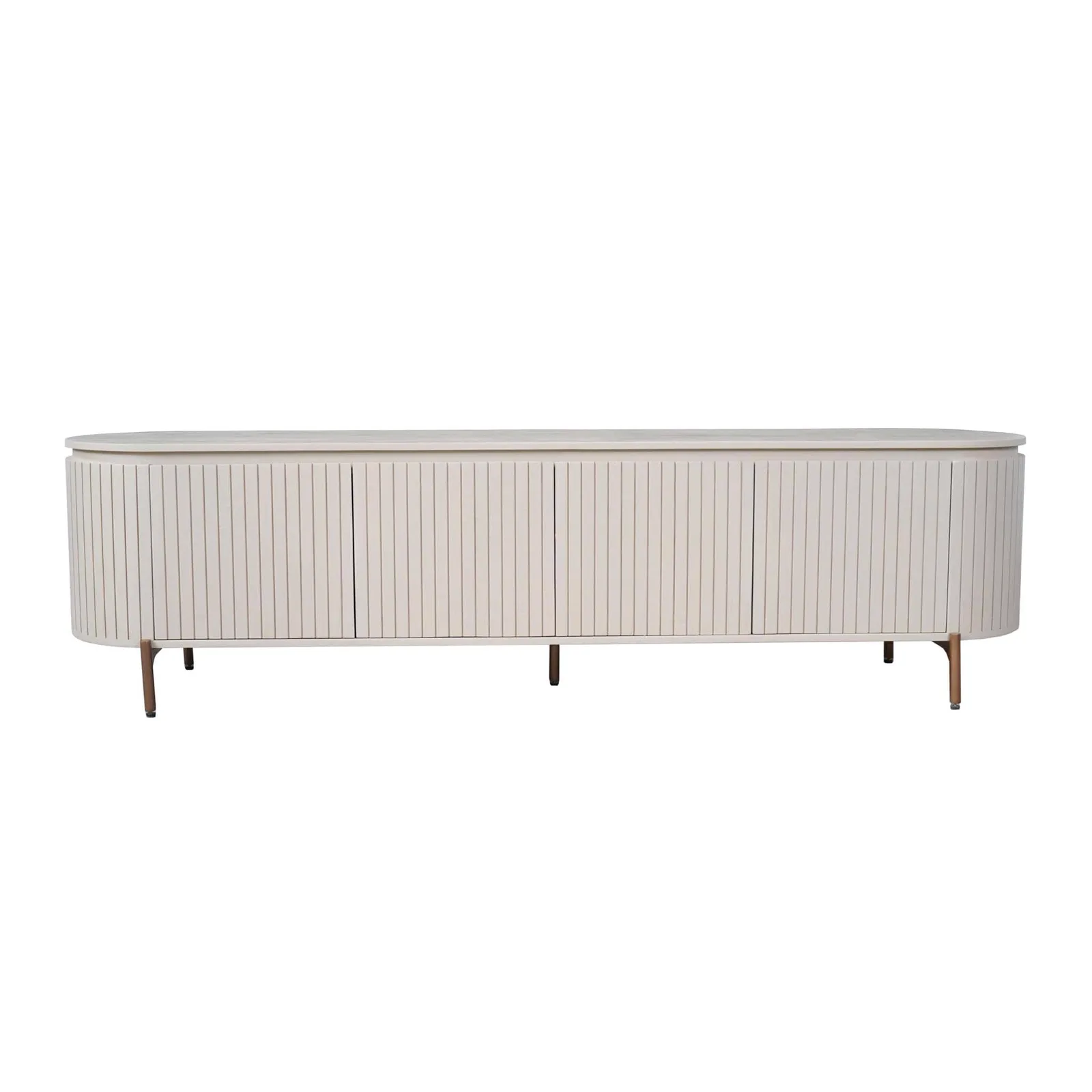 Coffee table Solana Sand Mango Wood 50 cm - Starfurn