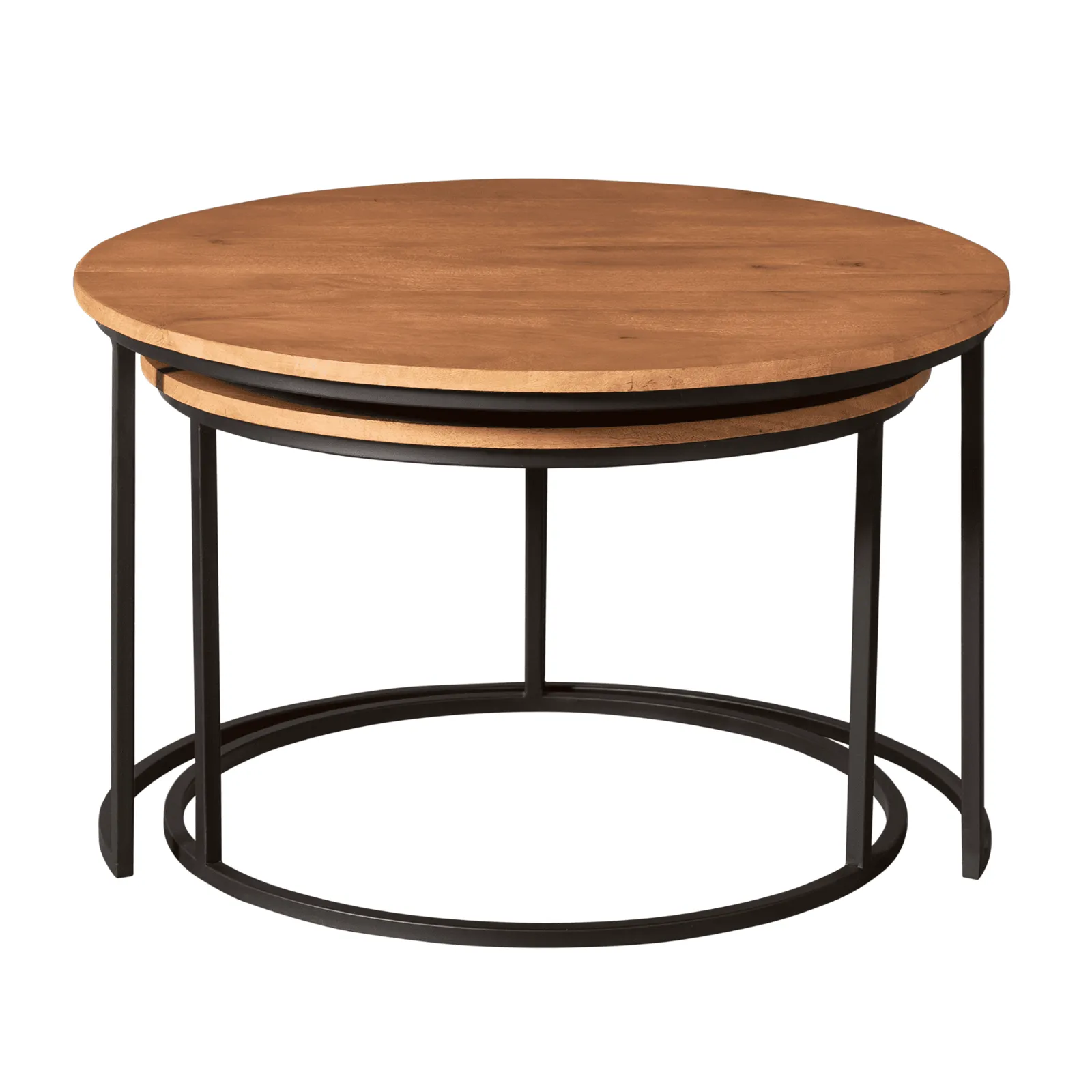 Coffee Table Madison Natural | 70 cm | Set of 2 - Starfurn