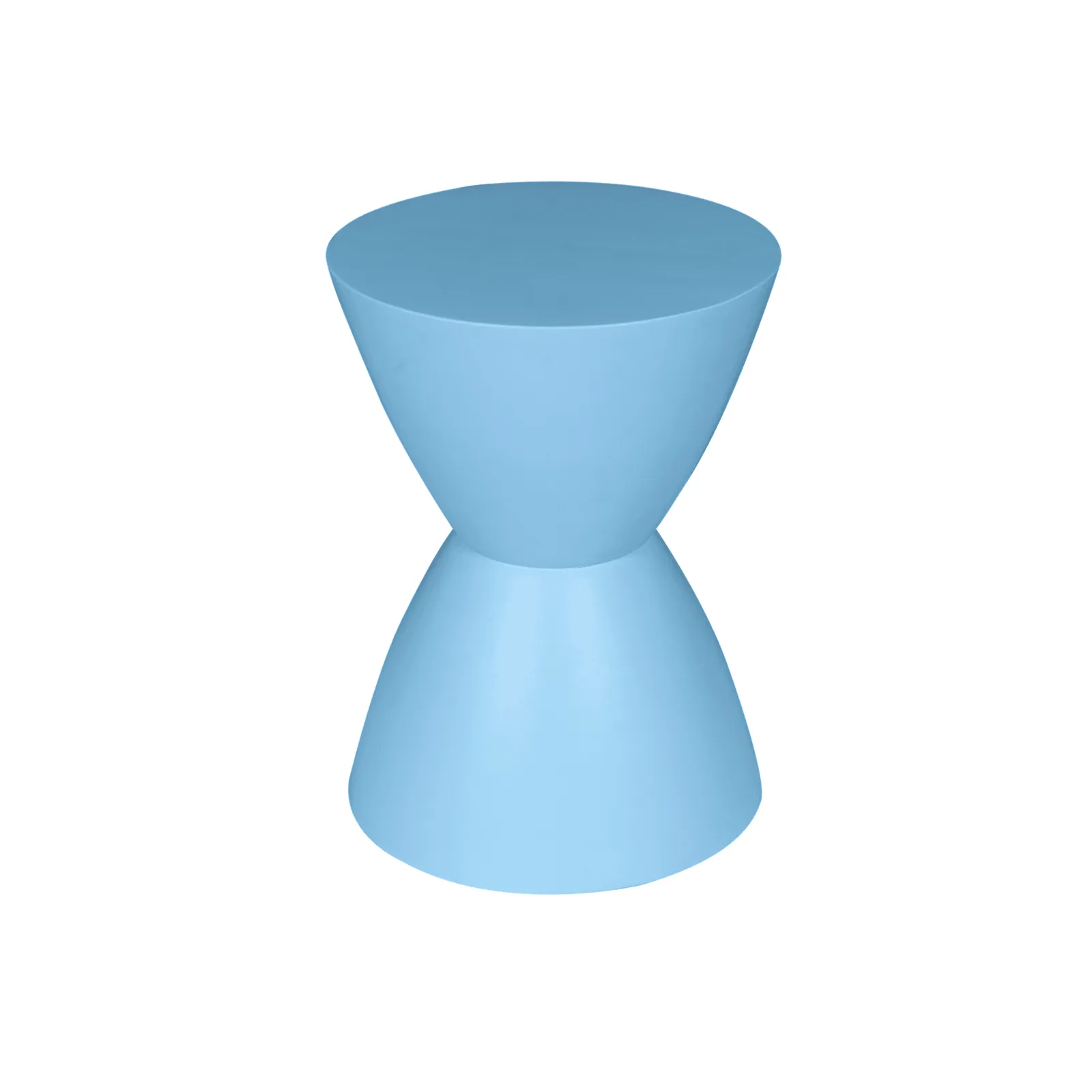 Abbey Side Table Blue Mango Wood 33 cm - Starfurn