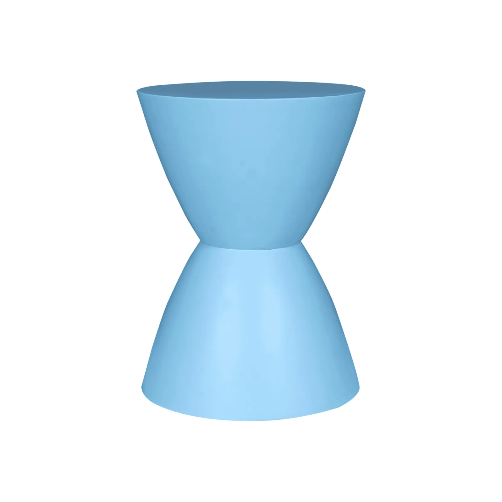Abbey Side Table Blue Mango Wood 33 cm - Starfurn