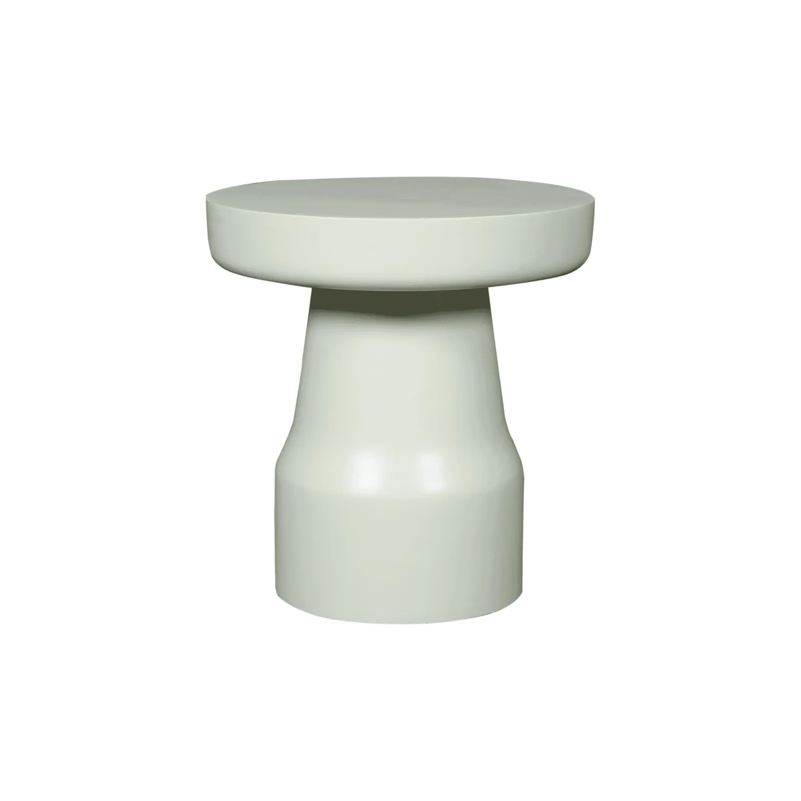 Drum Side Table Green Mango Wood 40 cm - Starfurn