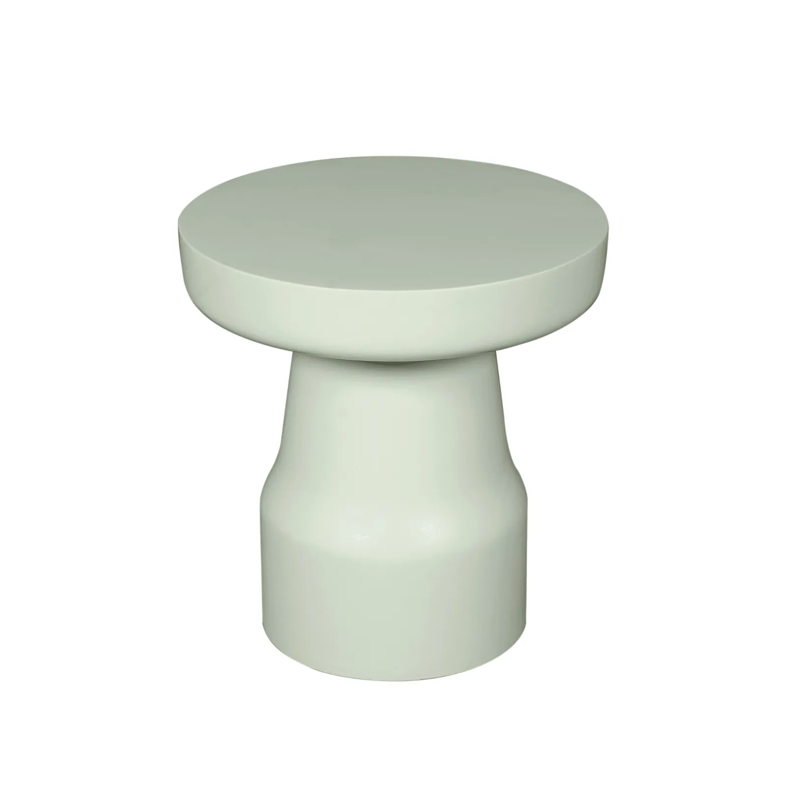 Drum Side Table Green Mango Wood 40 cm - Starfurn
