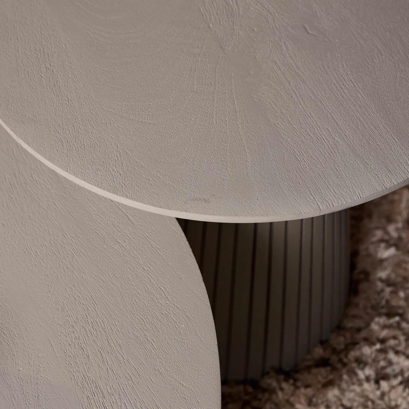 Coffee Table Solana | 50 cm | Taupe - Starfurn
