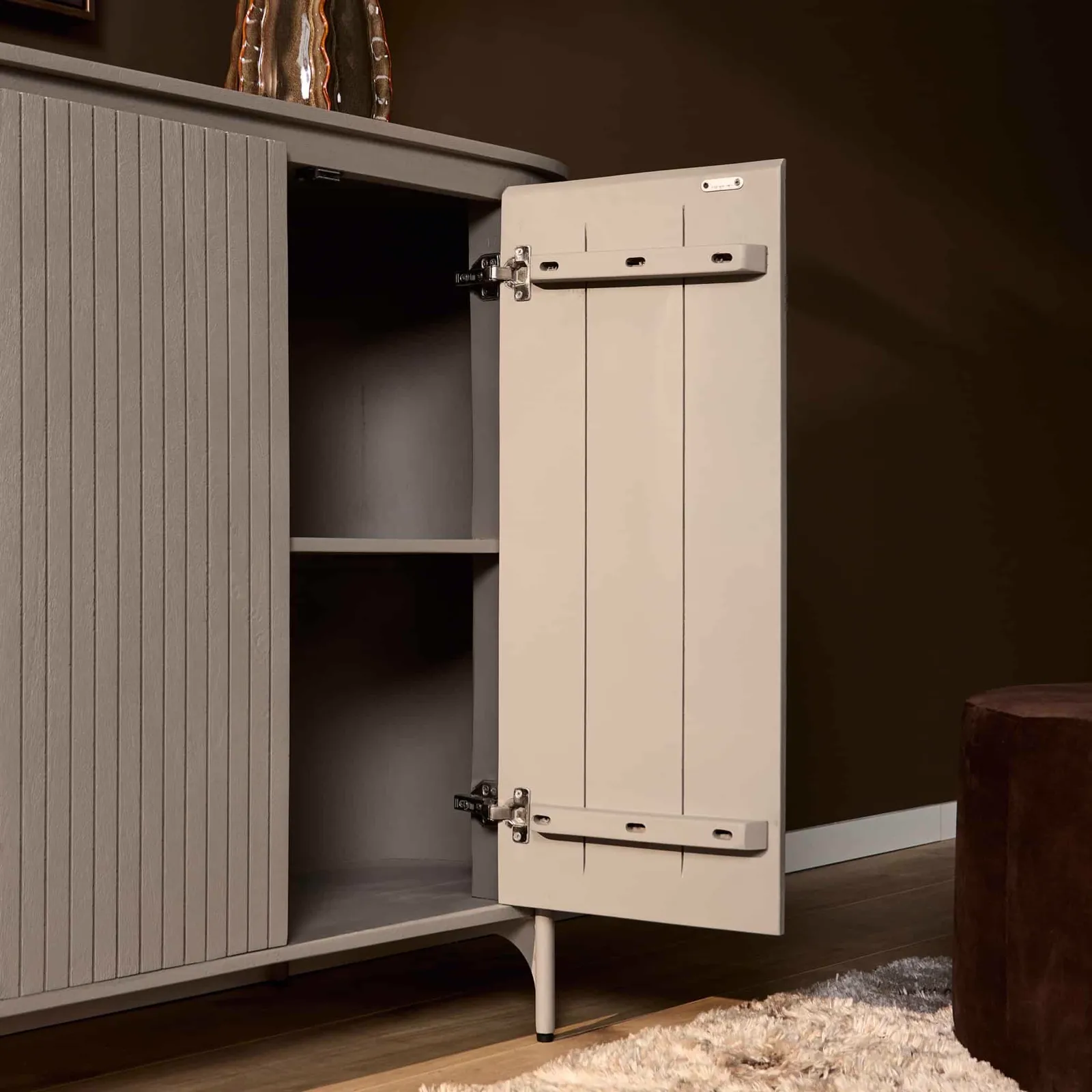 Solana Cabinet | 115 cm | Taupe - Starfurn