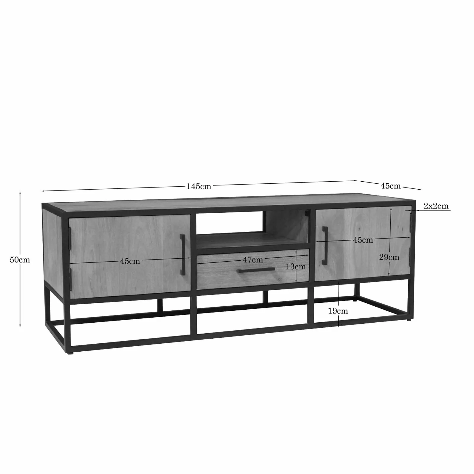TV Unit Dakota | 145 cm - Starfurn