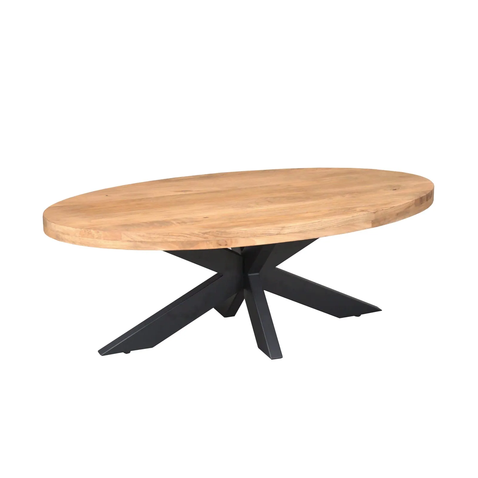 Square Coffee Table Noa Natural Mango Wood 80 cm - Starfurn