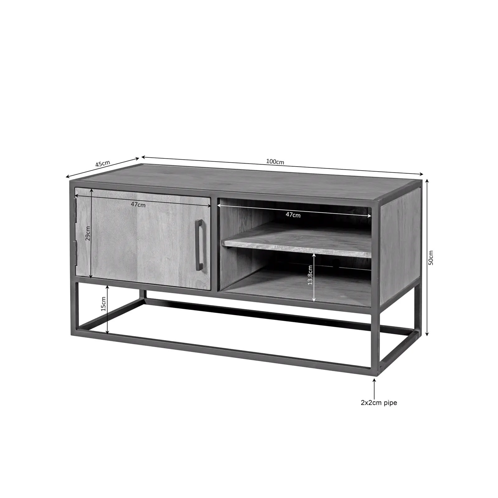 Dakota TV Unit | 100 cm - Starfurn