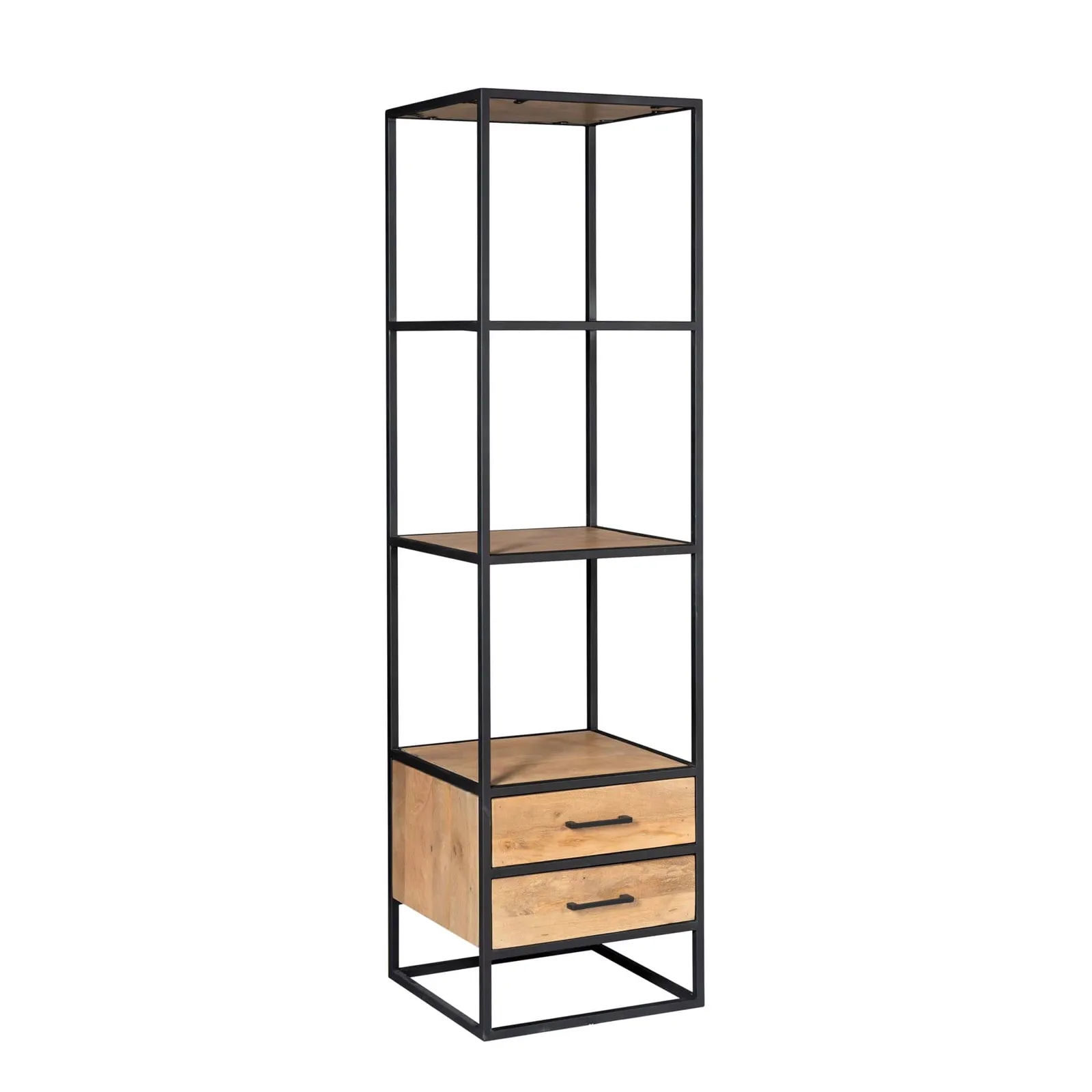 Dakota Bookcase 2 drawers | 55 cm - Starfurn