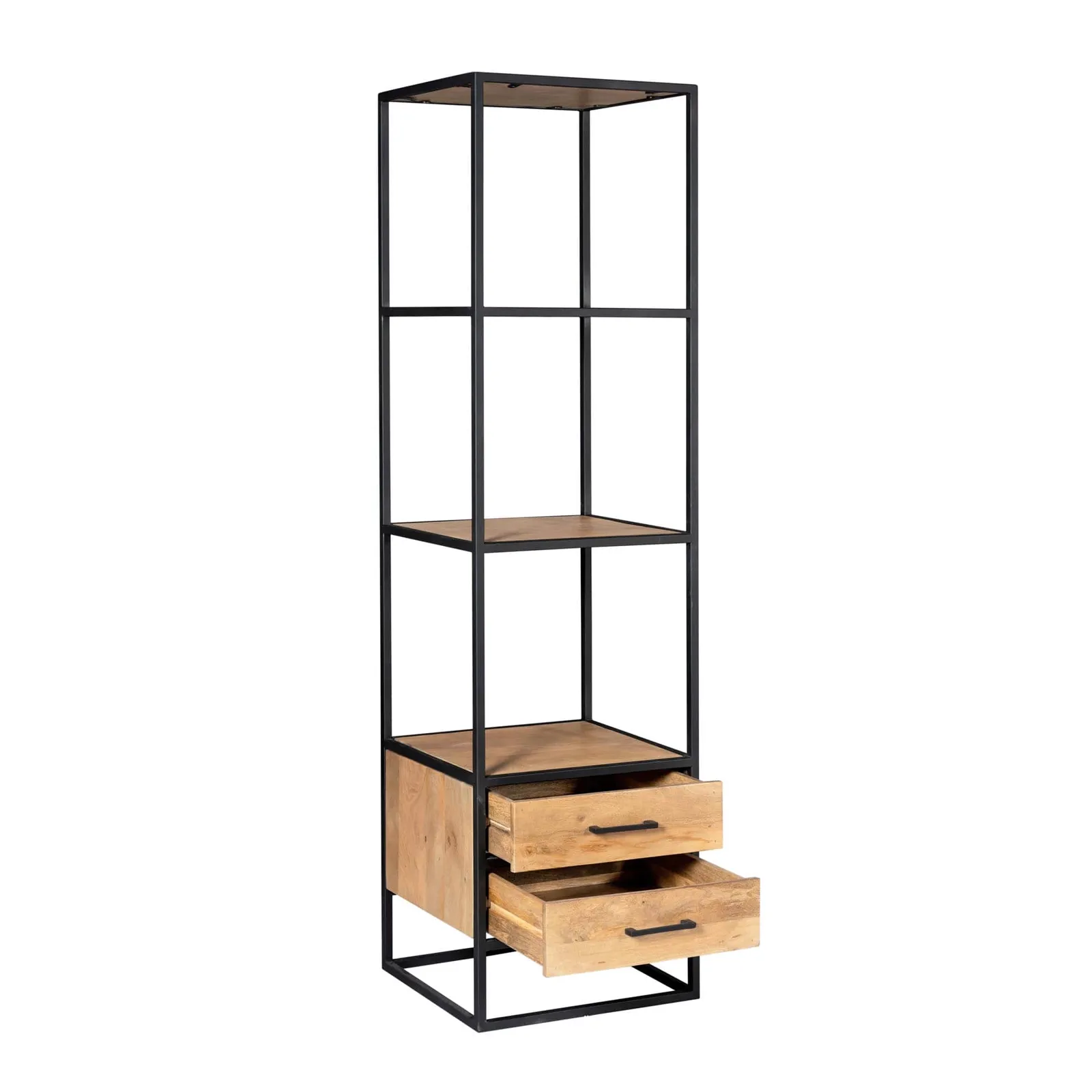 Dakota Bookcase 2 drawers | 55 cm - Starfurn