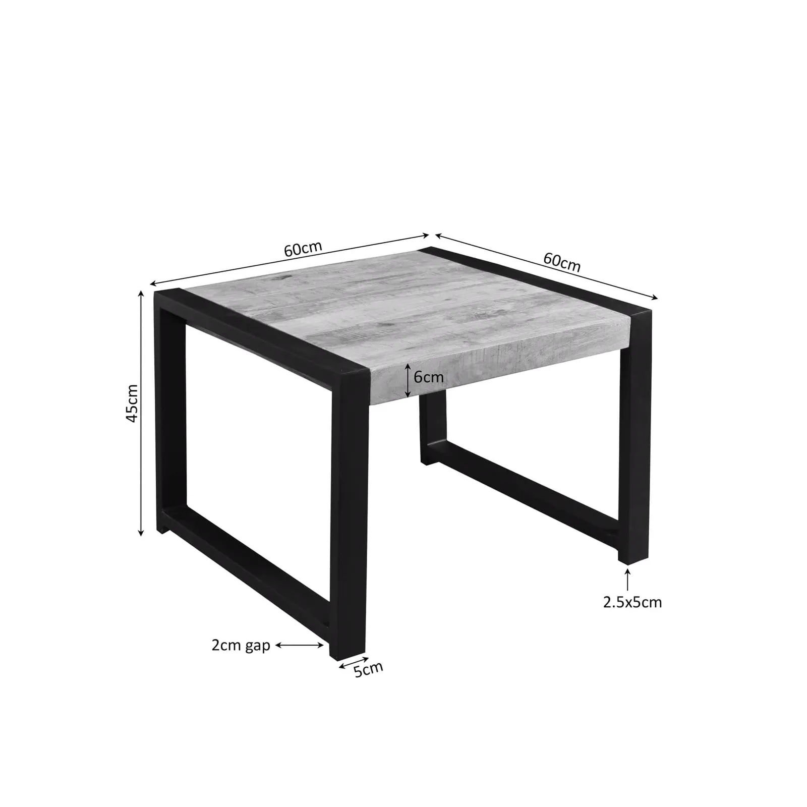 Britt Side Table | 60 cm - Starfurn