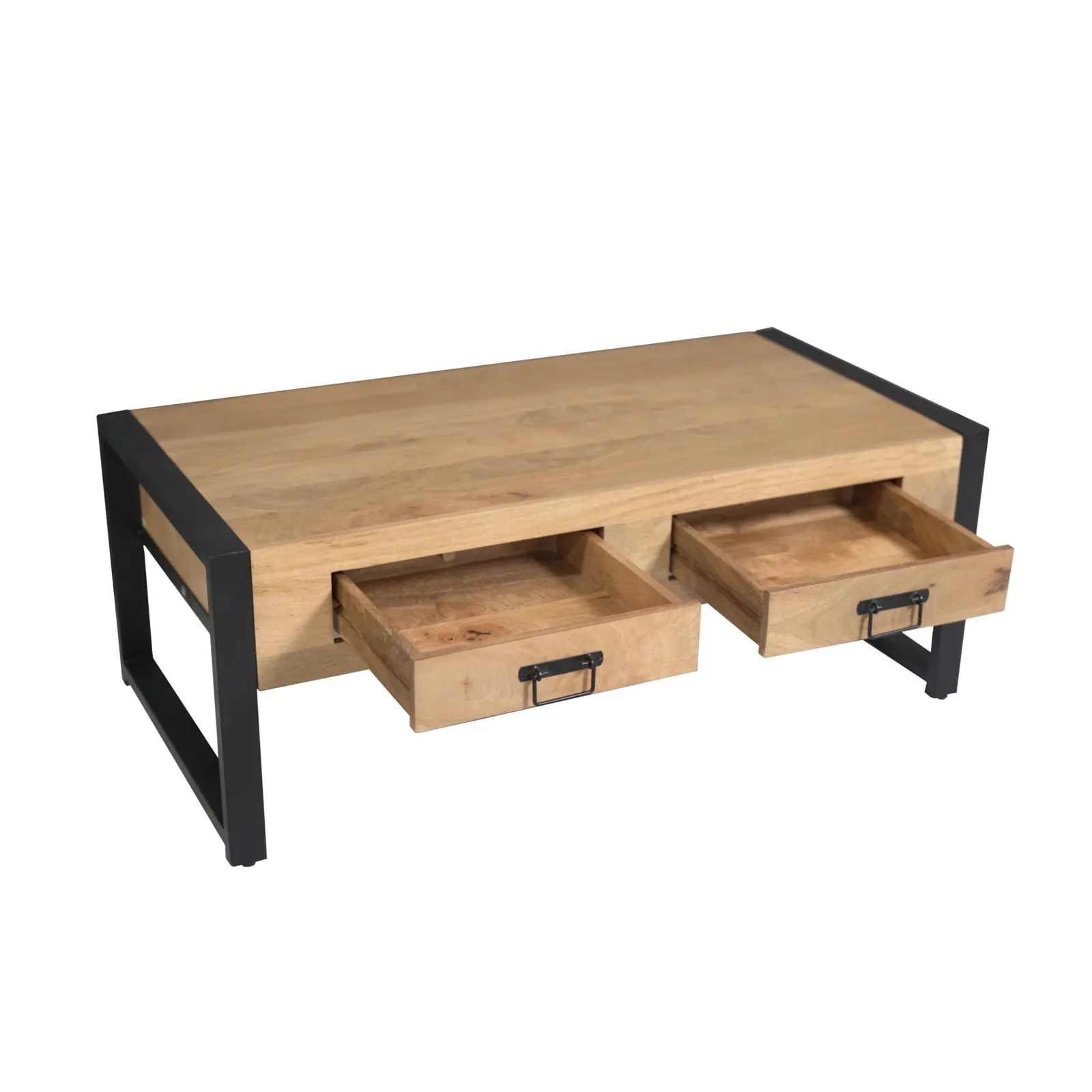 Coffee Table Britt | 120 cm | two drawers - Starfurn
