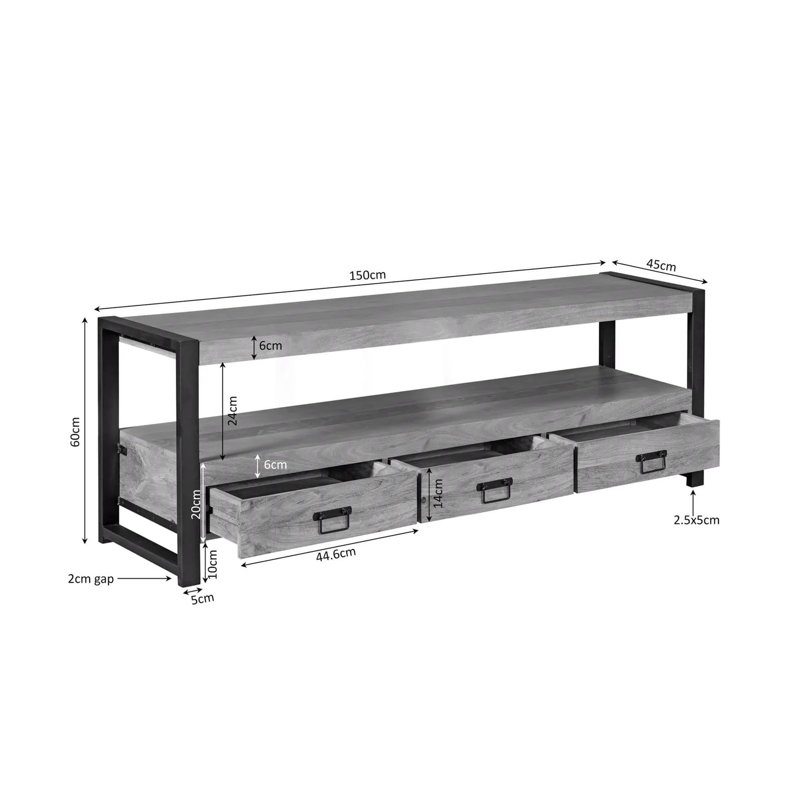 Britt TV Unit | 150 cm - Starfurn