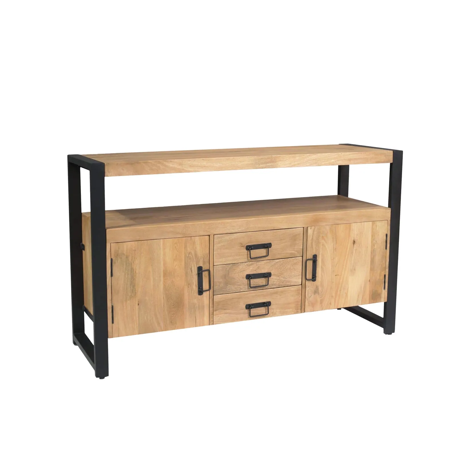 Sideboard Natural Mango Wood 135 cm - Starfurn