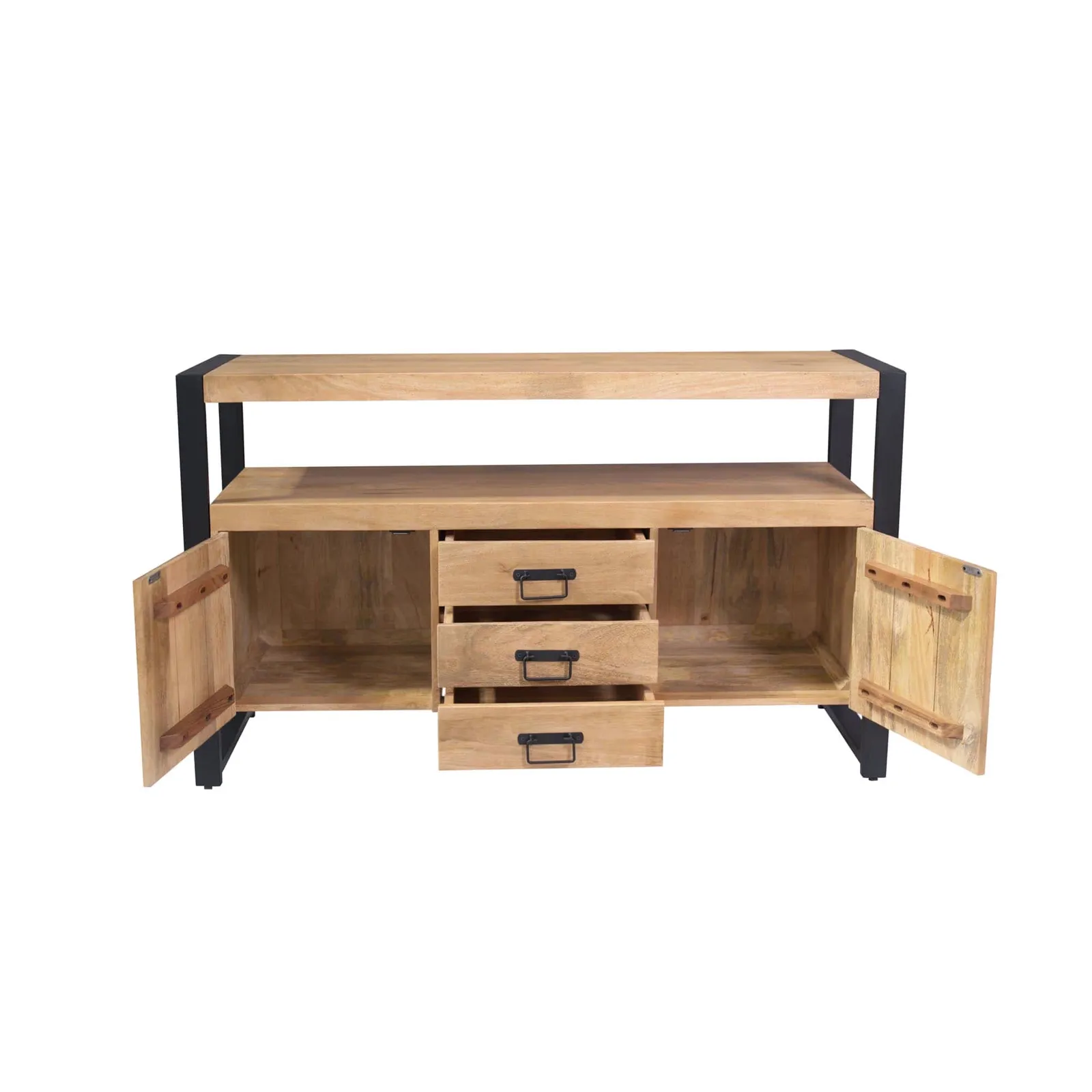Sideboard Natural Mango Wood 135 cm - Starfurn
