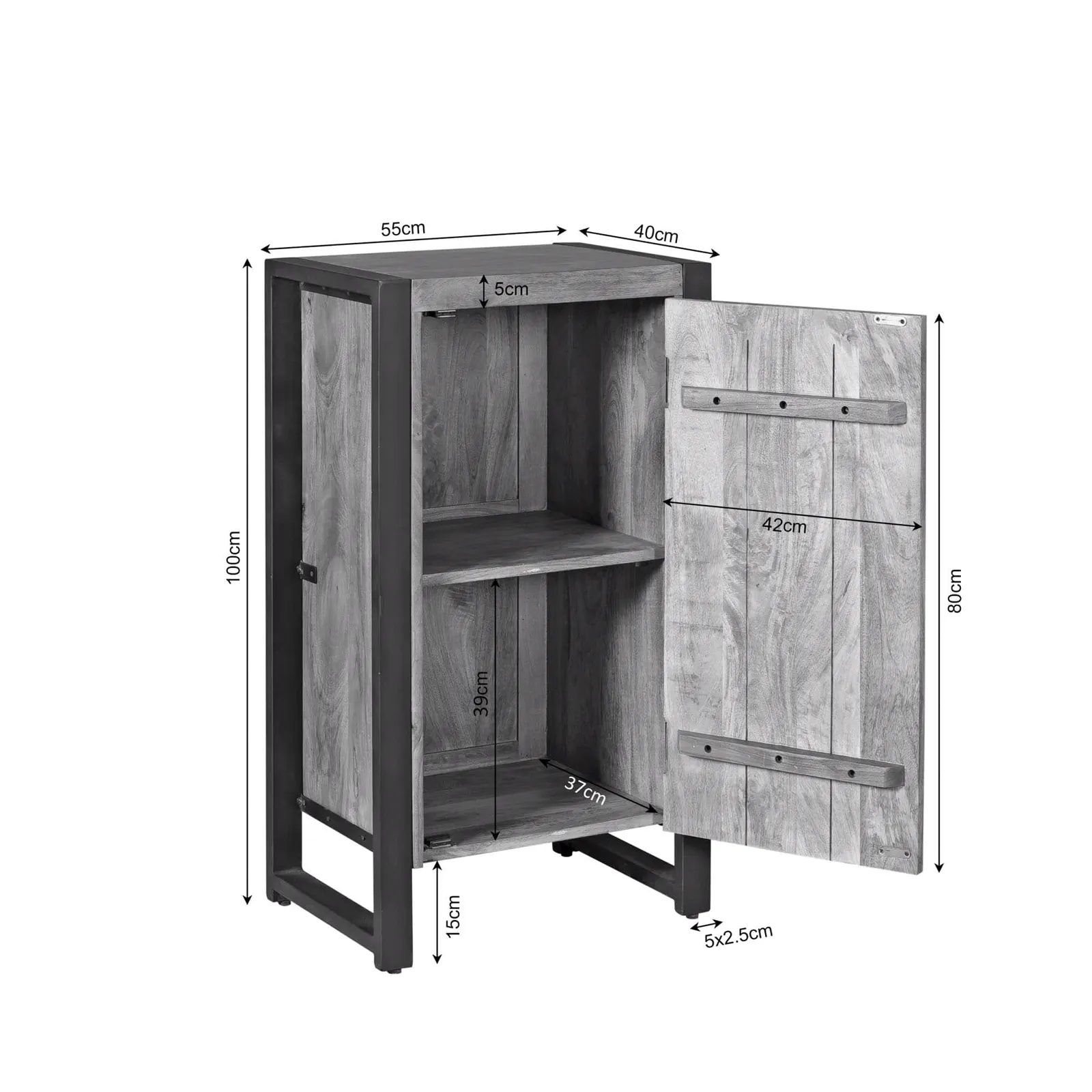 Hallway Cabinet Britt | 1 door - Starfurn