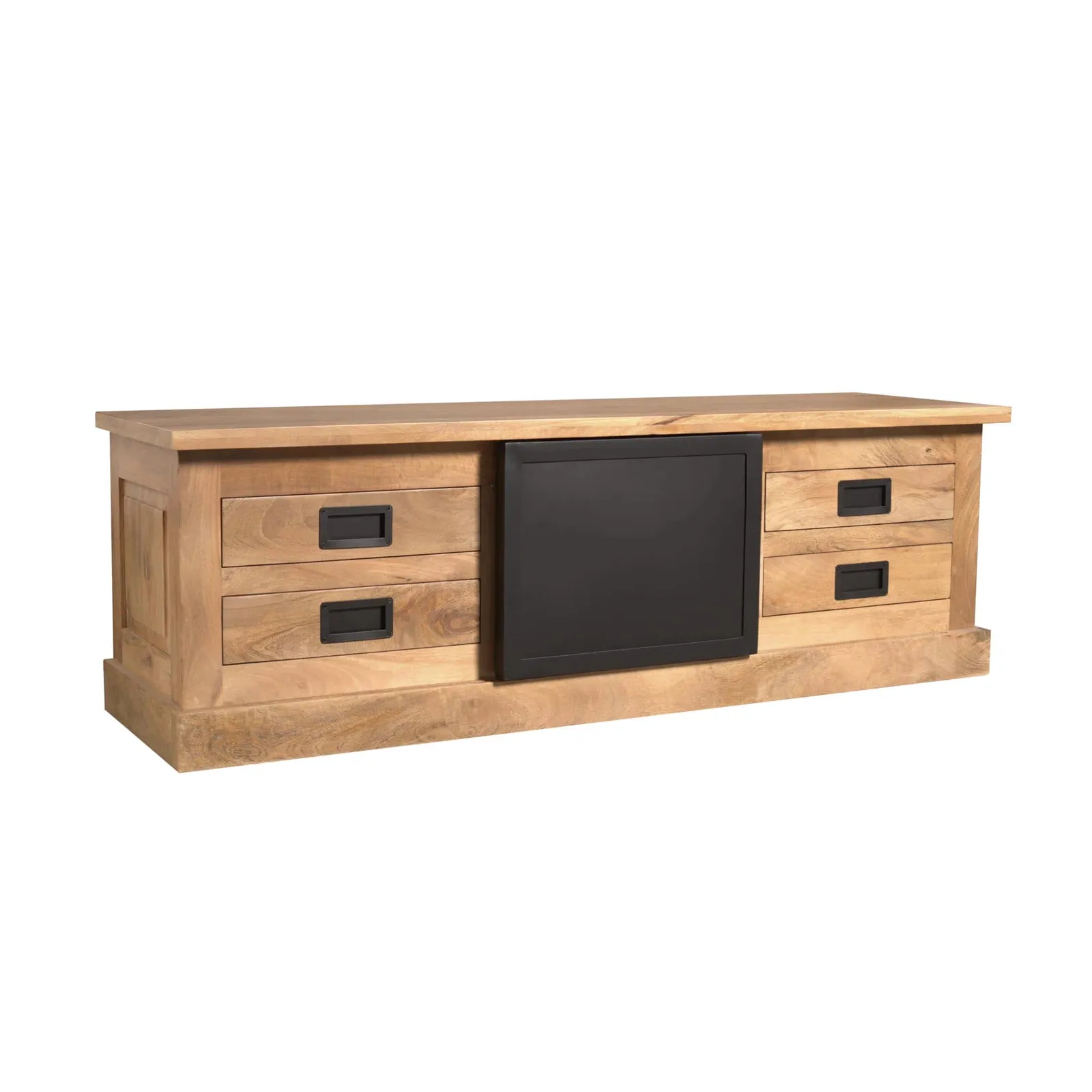 Noa TV Unit Natural Mango Wood 155 cm - Starfurn