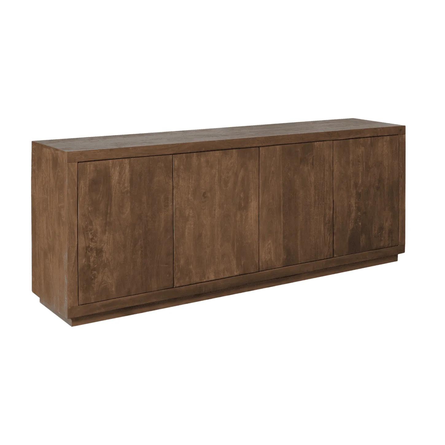 Sideboard Brüssel Braun von Starfurn auf weißem Hintergrund, schräg von vorne fotografiert