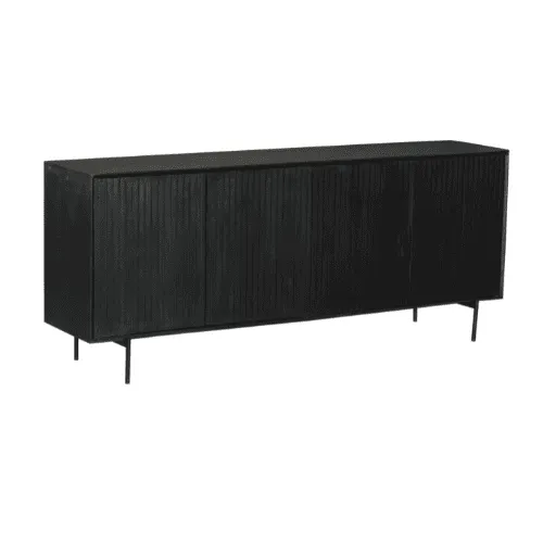 Sideboard Madison Black | 210 cm - Starfurn