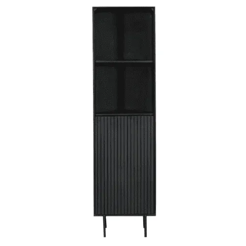 Madison Black Bookcase | 55 cm - Starfurn