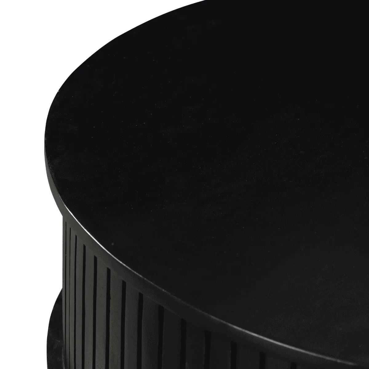 Coffee Table Madison Black | 80 cm | Round - Starfurn