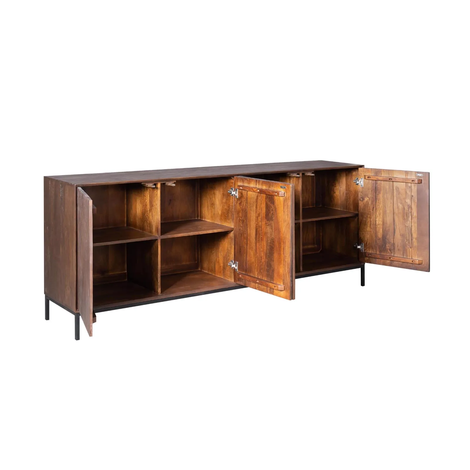 Sideboard Madison Brown Mango Wood 210 cm - Starfurn
