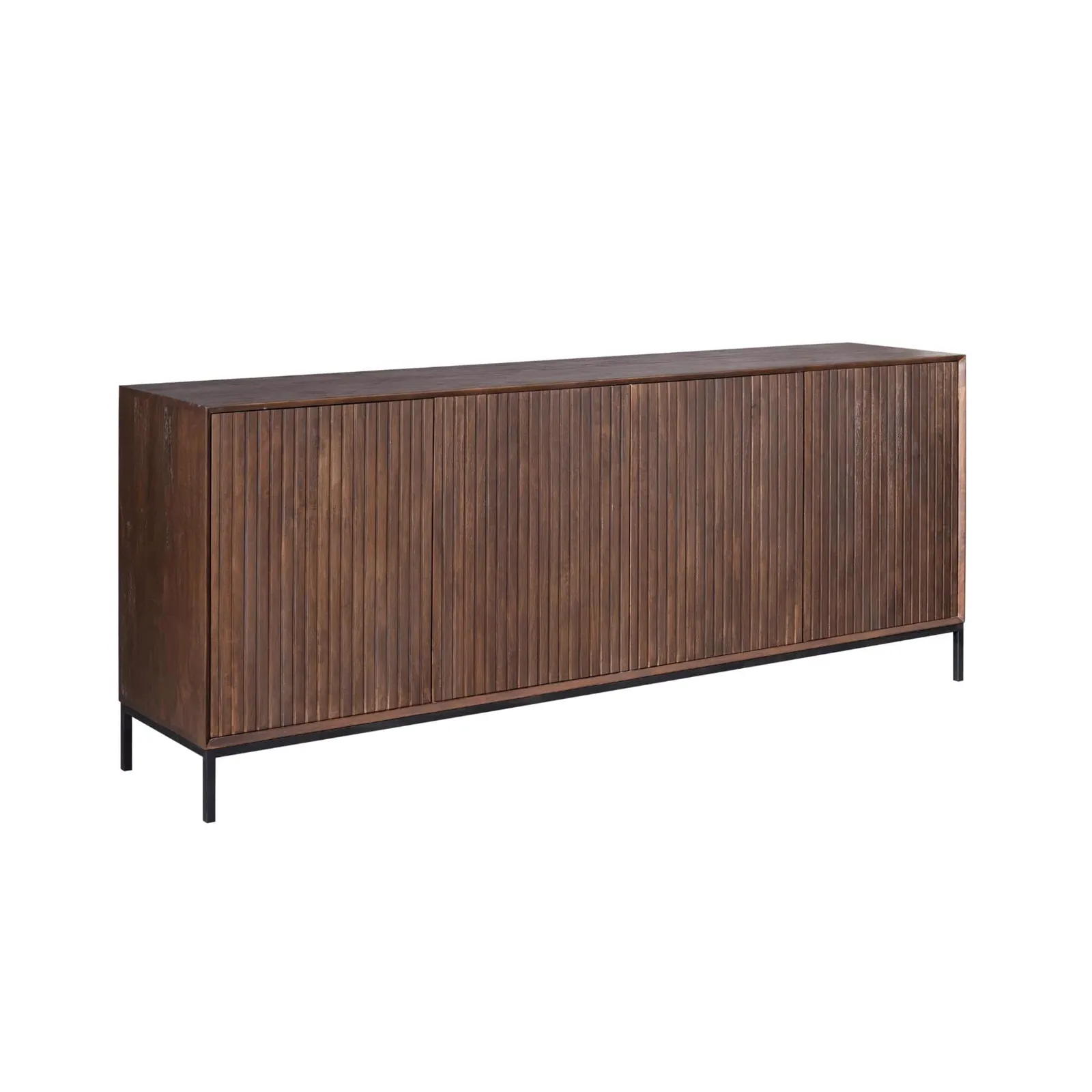 Sideboard Madison Brown Mango Wood 210 cm - Starfurn
