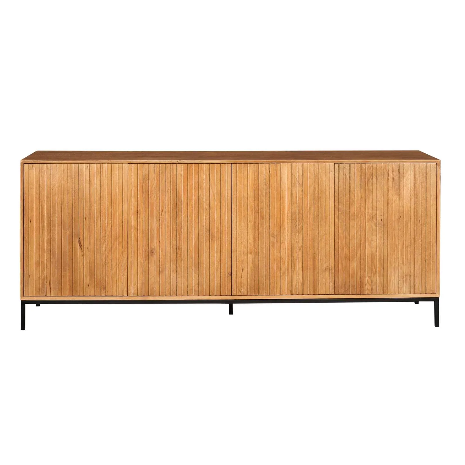 Sideboard Madison Natural Mango Wood 210 cm - Starfurn