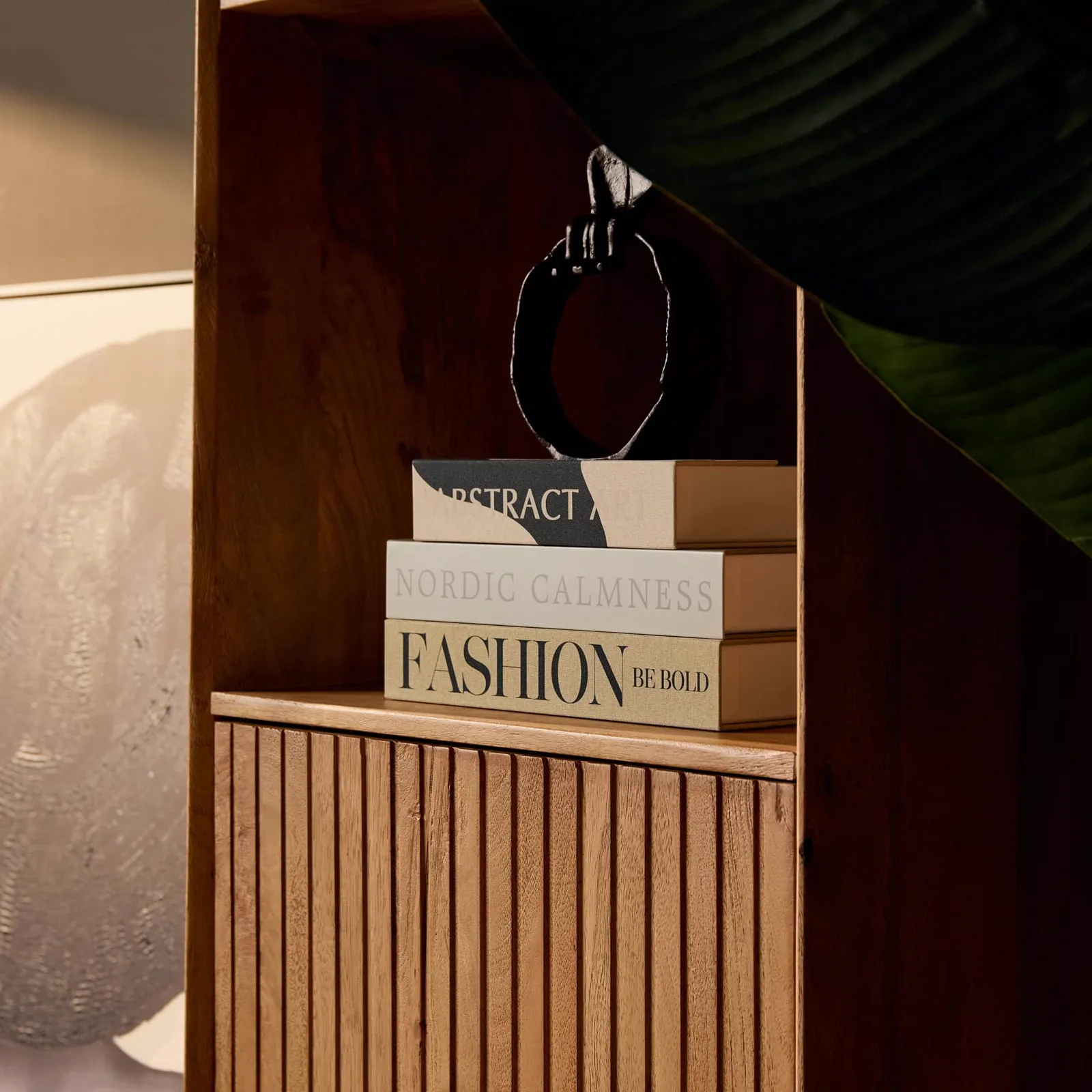 Bookcase Madison Natural | 55 cm - Starfurn