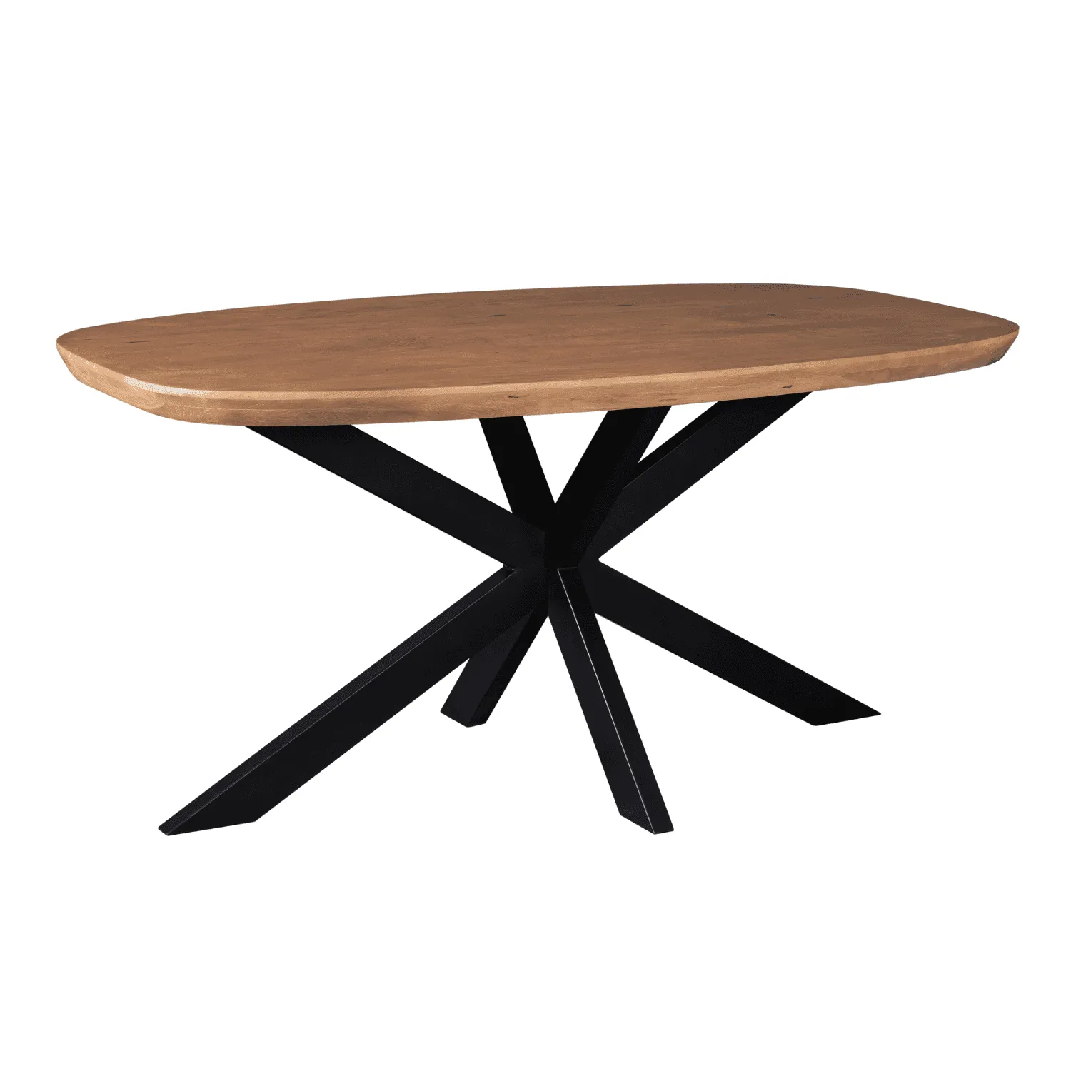 Madison Natural Dining Table | 160 cm | Danish Oval - Starfurn