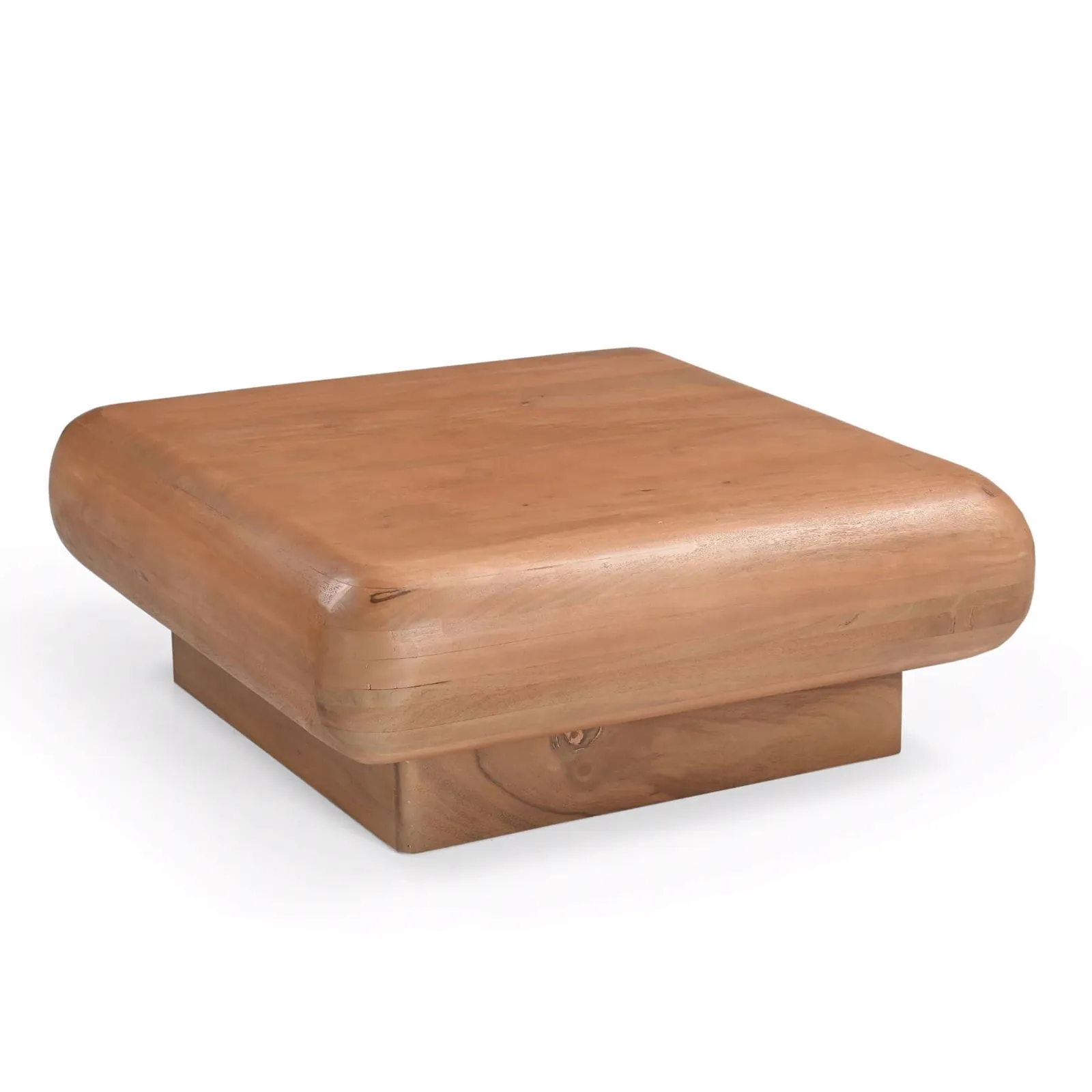 Coffee Table Fedde Natural Mango Wood 80 cm - Starfurn