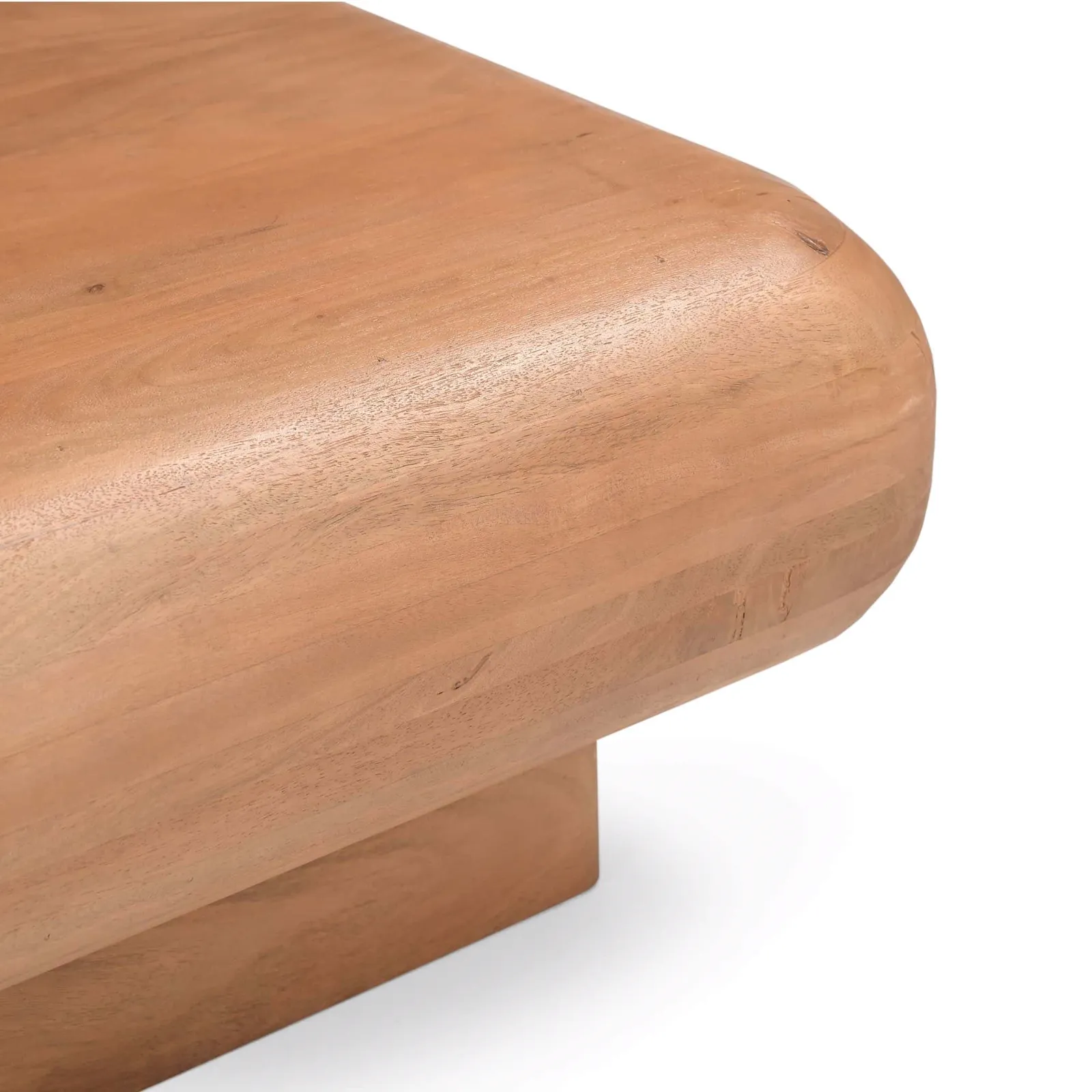 Coffee Table Fedde Natural Mango Wood 80 cm - Starfurn
