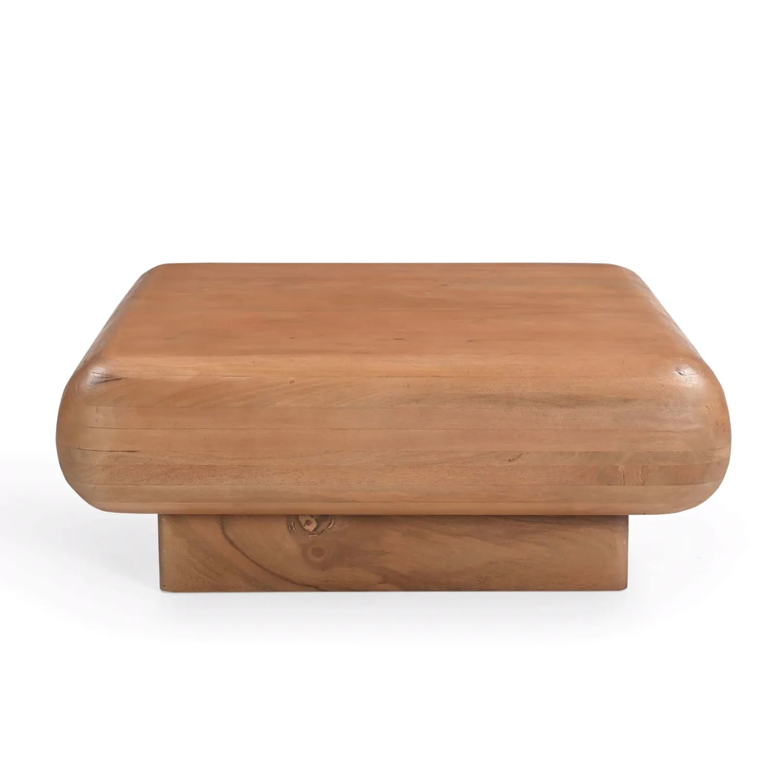 Coffee Table Fedde Natural Mango Wood 80 cm - Starfurn