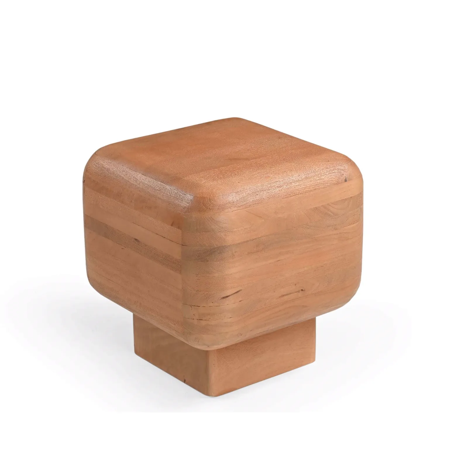Side Table Fedde Natural Mango Wood 45 cm - Starfurn