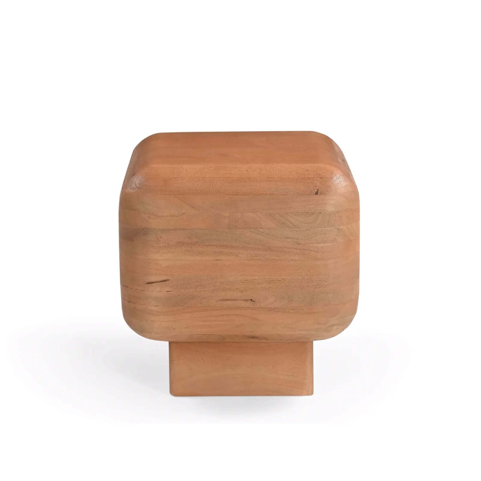 Side Table Fedde Natural Mango Wood 45 cm - Starfurn