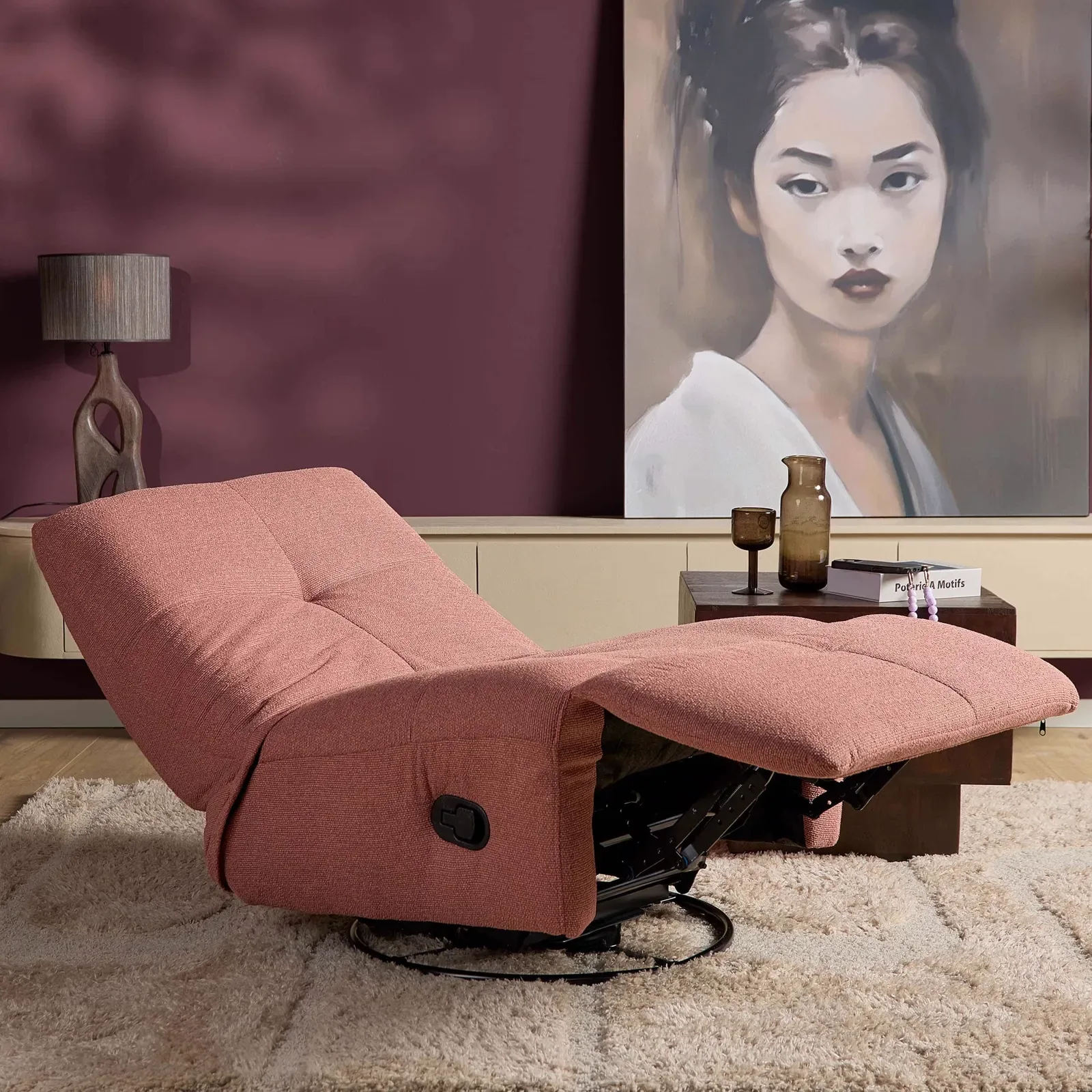 Lazy Relaxing Armchair | Pink - Starfurn