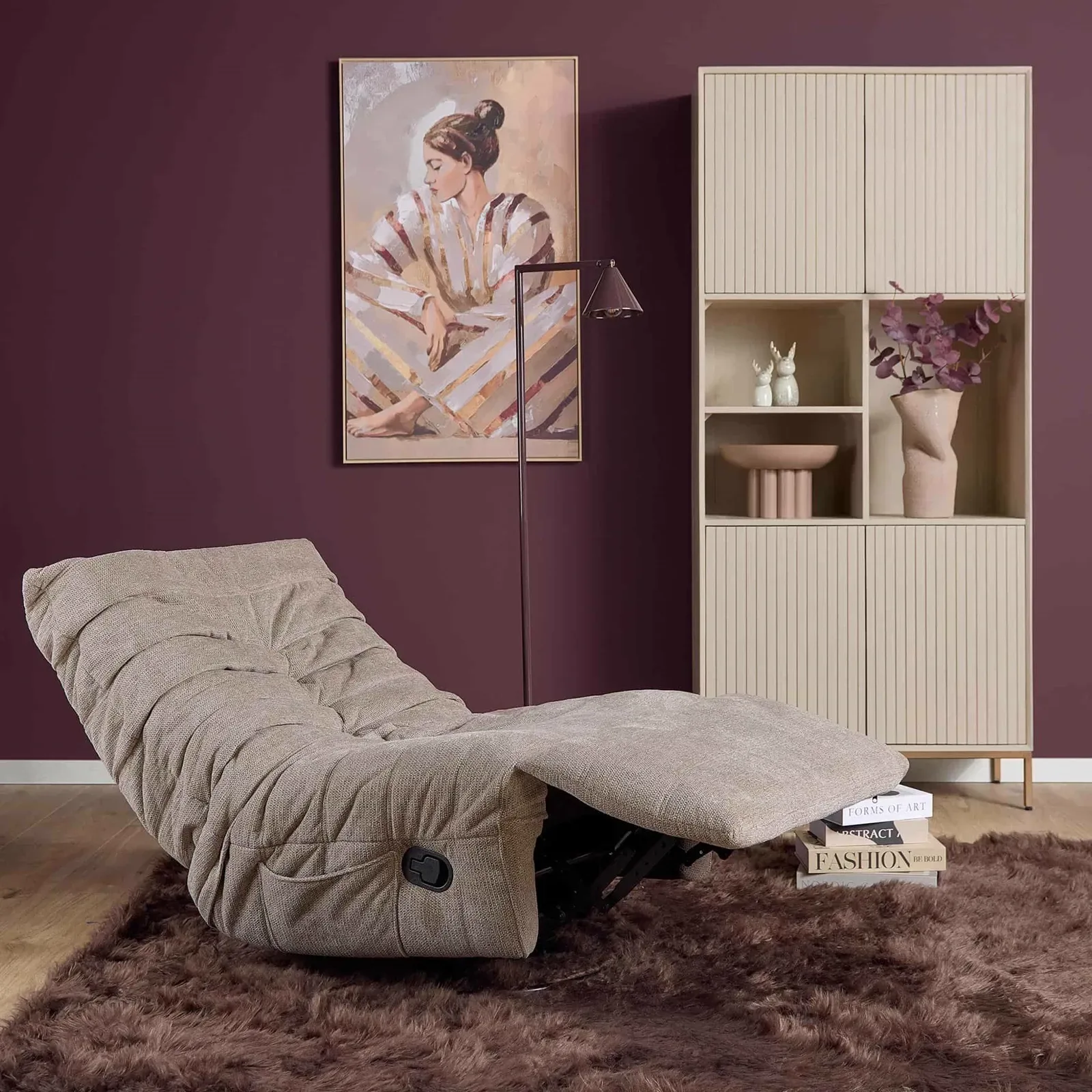 Relax Armchair Zen | Taupe - Starfurn