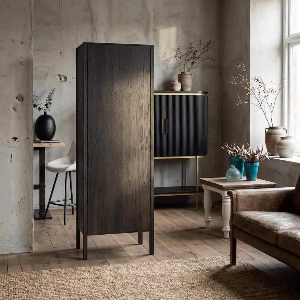 Amalfi storage cabinet basalt - Tower Living