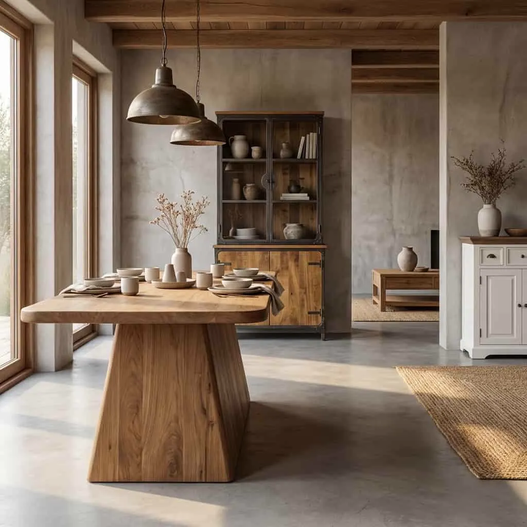 Asti Dining Table brown - Tower Living