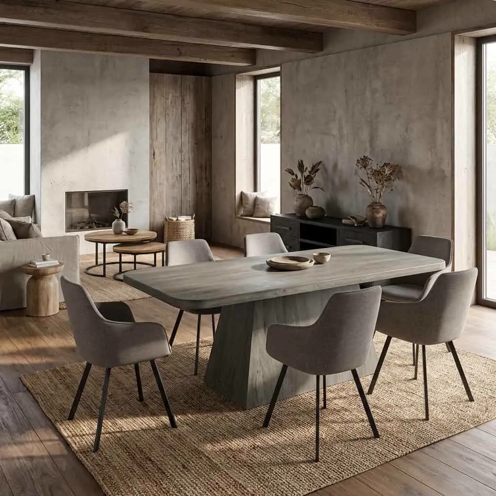 Dining table Asti olive brown - Tower Living