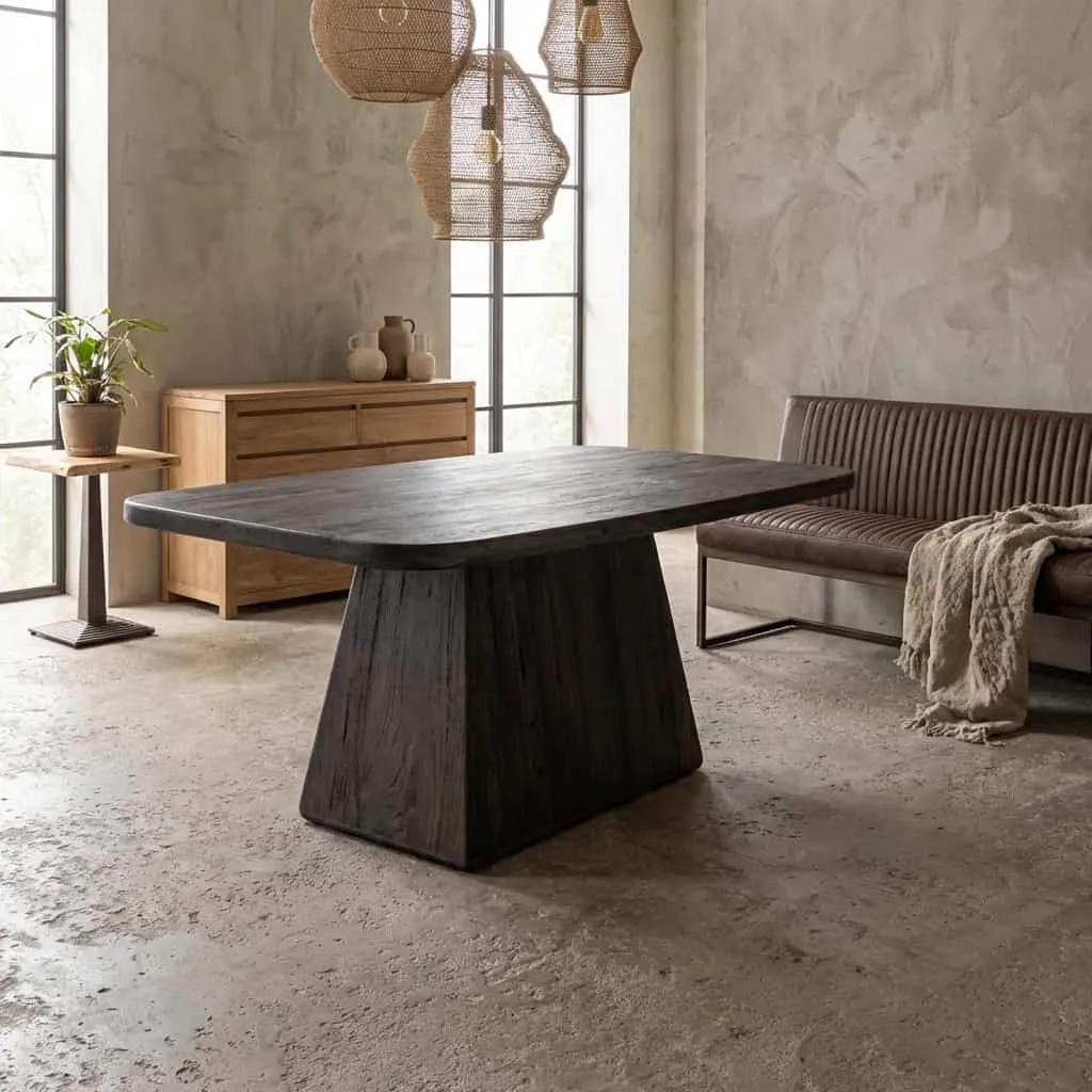 Esstisch Asti schwarz - Tower Living