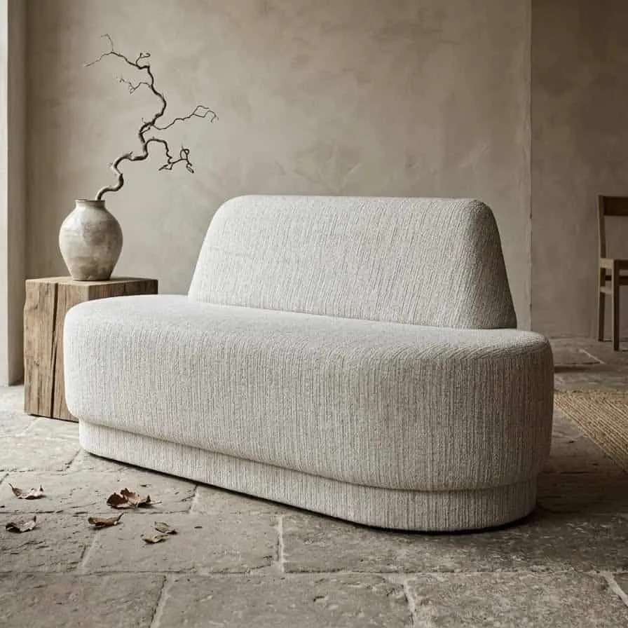 Curved Dining Bench - House of Sofa