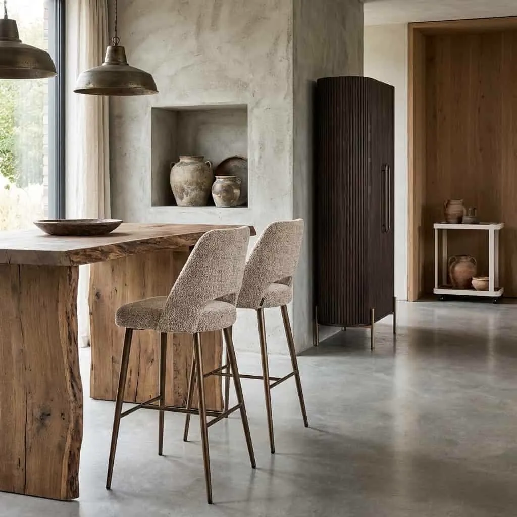 Barhocker Delphine lovely nature feuerhemmend - Richmond Interiors