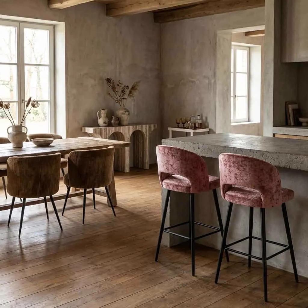 Barstoel Savoy op maat brandvertragend - Richmond Interiors