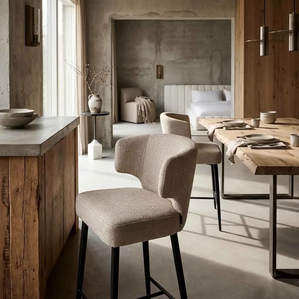 Barhocker Taylor Desert Fusion feuerhemmend - Richmond Interiors