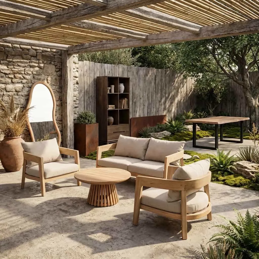 Gartenmöbel-Set Bilbao Tuinset - Livingfurn