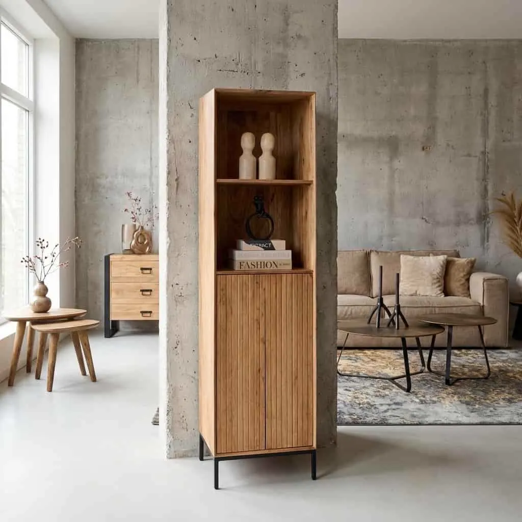 Bücherschrank Madison Natural | 55 cm - Starfurn