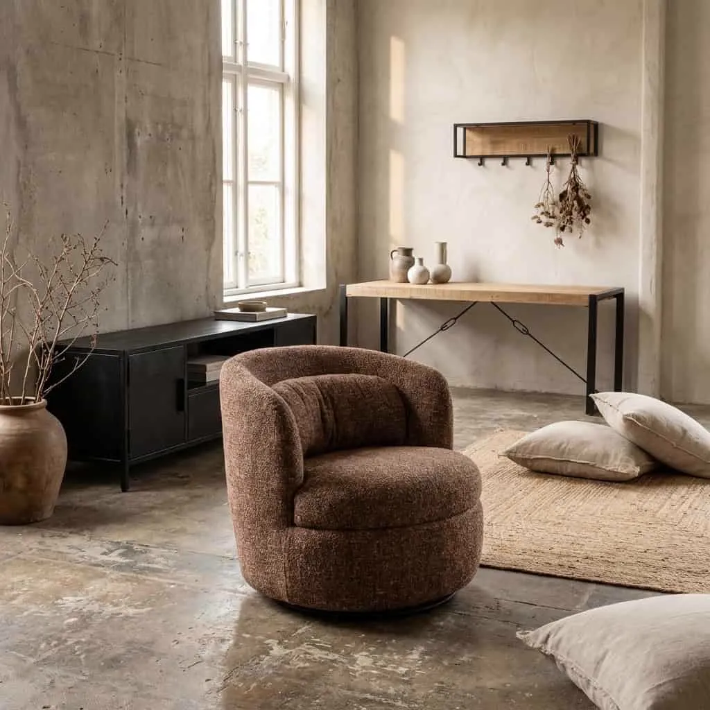Sessel Britt Bordeaux - Livingfurn